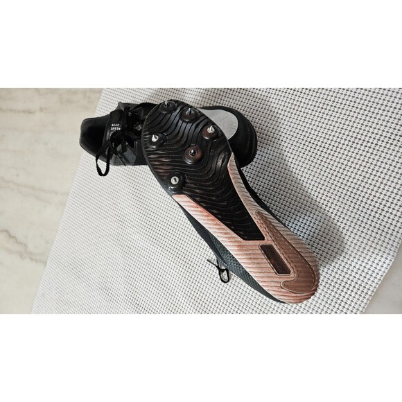 Nike Black Zoom Rival Sprint Track and Field Lace-Up Men's Shoes Size 9 - Picture 5 of 7